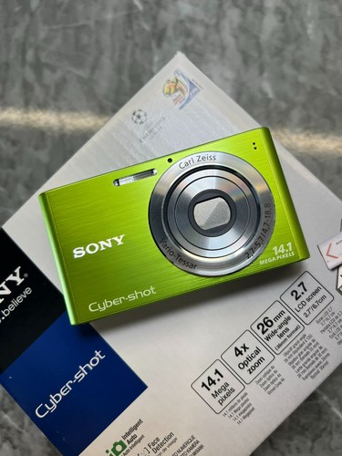 Sony cyber shot dsc - shot, verde