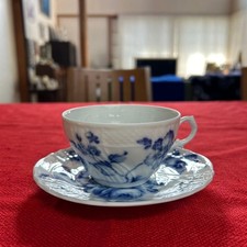 Tazza e piattino Richard Ginori rosa italiana Brutei elegante dipinto a mano usato
