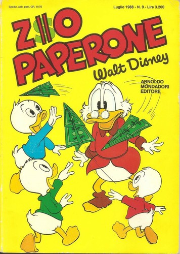 Zio paperone luglio 1988 - zio,