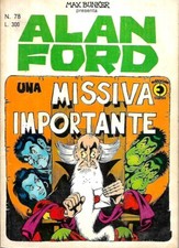 ALAN FORD originale Editoriale Corno 78 (anno 1975): ottimo +
