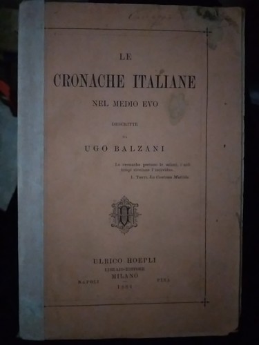 Balzani cronache italiane - balzani, le