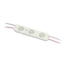 modulo 3 led impermeabile insegne strip led ip67 stagno 1,50 watt bianco freddo