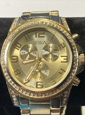 Orologio uomo BORA tono oro