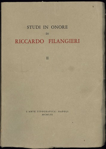 Studi onore riccardo - studi,