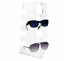 E-324 EPO-A Porta occhiali in plexiglass trasparente DA BANCO 4 17.00 17.00 35.0