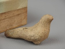Fischietto colomba argilla