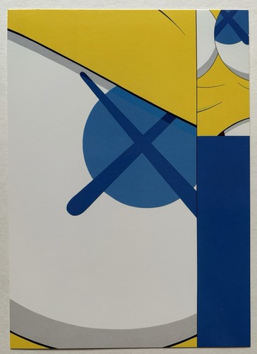 Kaws carton invitation - -,