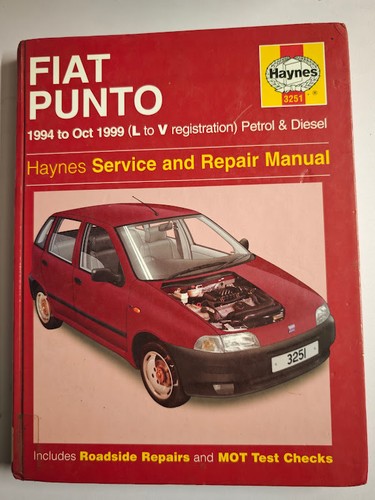 Fiat punto 1994 manuale - 1994-'99,