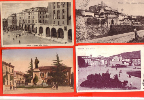 Lotto cartoline brescia - cartoline,