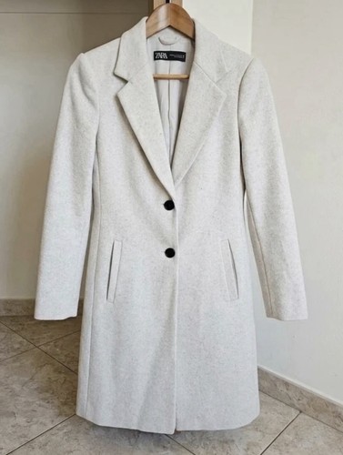 Zara cappotto donna - , bianco