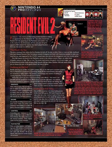 Resident evil n64 - 2,