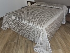 Copriletto matrimoniale LIU JO Intrico color sabbia