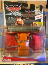 Disney Pixar Cars Frank Mietitrebbia Diecast Deluxe Mattel scala 1,55 nuovo con scatola