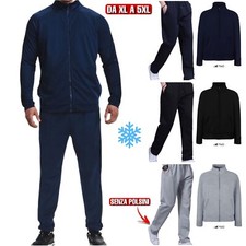 TUTA UOMO TAGLIE FORTI SENZA