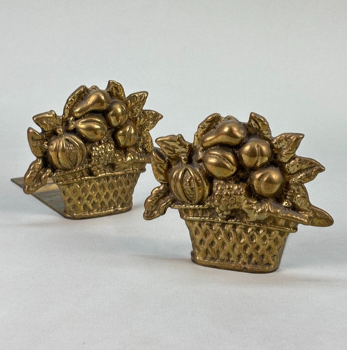Fermalibri ottone vintage - fermalibri,