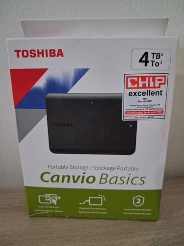 Toshiba canvio basics - toshiba, hard