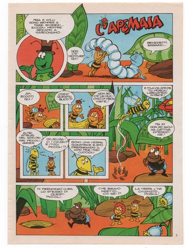 Ape maia fumetti - vintage, 1980