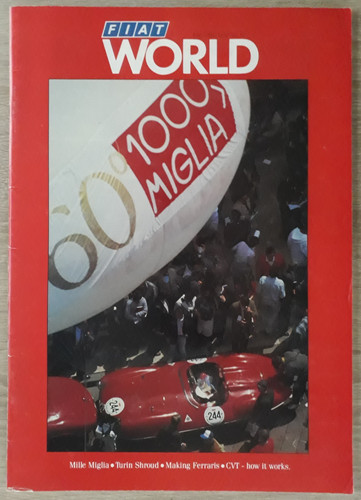 Brochure rivista fiat - brochure, world