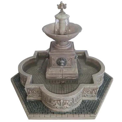 Modular plaza fountain lemax - modular,