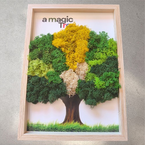 Quadro una albero - albero, di