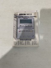 Traduttore Parlante 12 Lingue VOCAL 5012 International Dizionario Elettronico