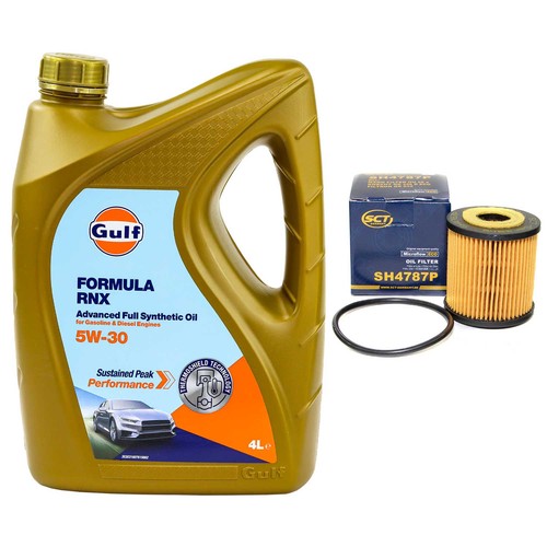 Kit olio motore gulf - olio,
