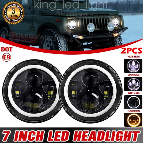Coppia fari led - 7", pollici