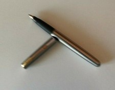PENNA BIRO PARKER FRONTIER SATINATA ARGENTO