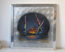  QUADRO ROBERTO FRASCHETTI ROFFI SERIGRAFIA  SU LASTRA DI METALLO (FABENE)