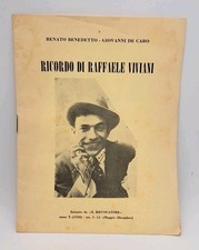 Ricordo di Raffaele Viviani - R. Benedetto G. de Caro - Il Rievocatore 1959