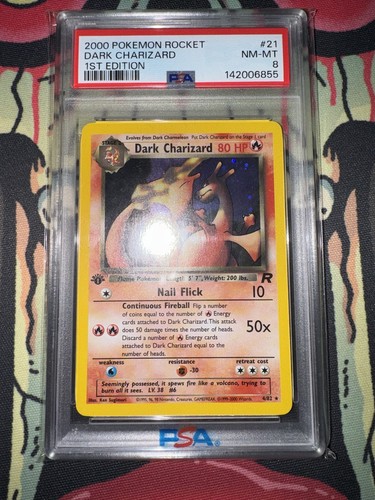Edizione dark charizard - 1a,