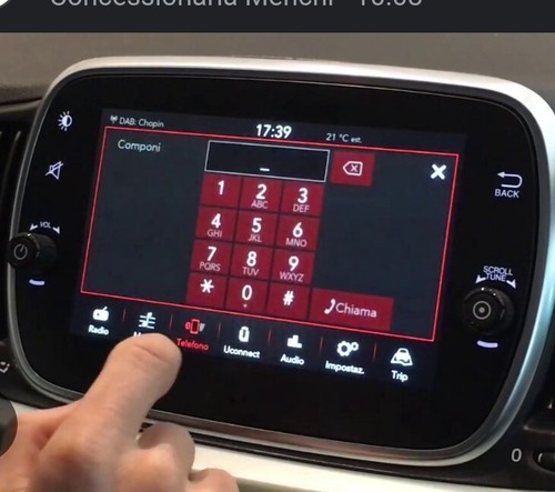 Codice sblocco uconnect fiat - uconnect,