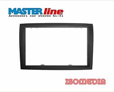 MASCHERINA AUTORADIO DUE DIN PER FIAT DUCATO DAL 2006 IN POI. COLORE ANTRACITE