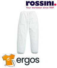 ROSSINI PANTALONI in Tyvek Practik con Elastico in Vita e Caviglia Tg M RR430