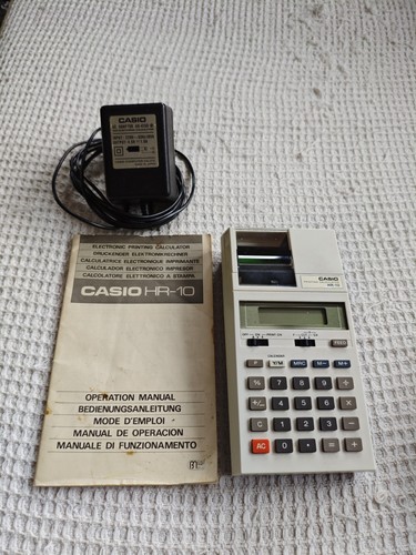 Calcolatrice casio vintage - calcolatrice,