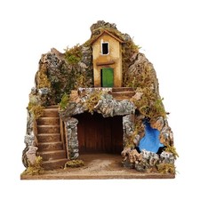 Presepe con cascata 40x35x30