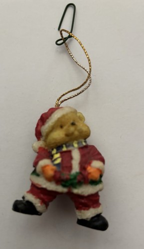 Ornamento resina babbo - resina,