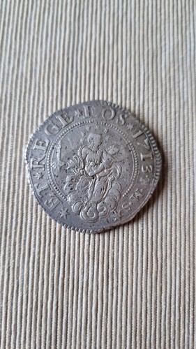 Scudo argento genova - genova, 1713