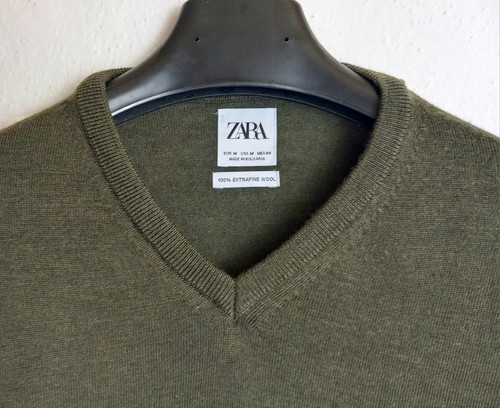 Zara maglione uomo verde - maglione,