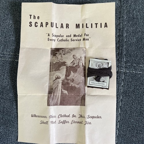 Set opuscolo scapolare - opuscolo, uomo