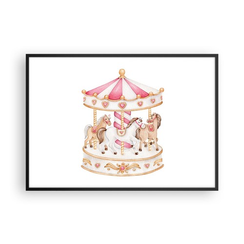 Poster 100x70cm giostra - poster,