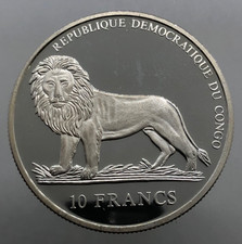 Africa - Congo 10 Francs 2003 Paris giochi olimpici