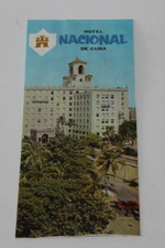 Libretto VINTAGE hotel anni 70 Nacional Caribbean Lucky Luciano Havana Conference