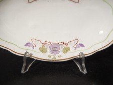 ANTICO ART NOUVEAU LIBERTY RARO VASSOIO RAVIERA PORCELLANA ROSENTHAL