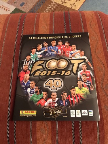 Album panini foot 2015 2016 - panini, 2015/2016