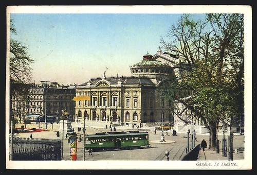 Ginevra théâtre tram - ginevra,,