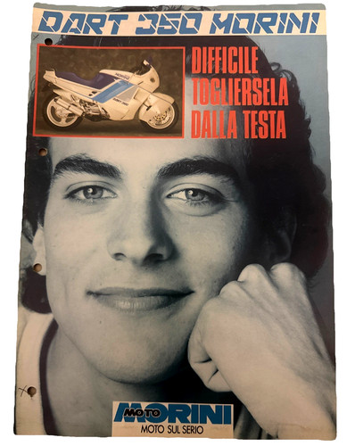 Brochure depliant moto morini - brochure-,