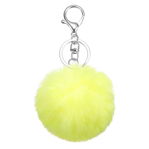 Pompon per portachiavi finta - pompon,