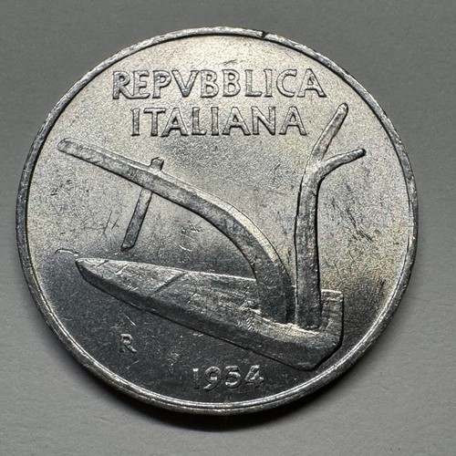 1954 italy lire - 1954, 10