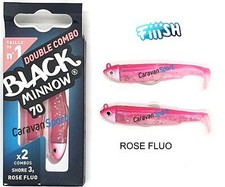 FIIISH BLACK MINNOW DOUBLE